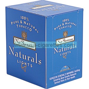 Cheap Cigarettes Nat Sherman Black & Gold