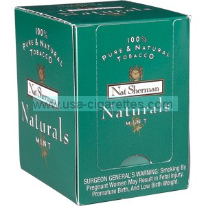 Taste Of Original Cigarettes Nat Sherman Naturals Blue