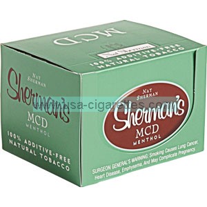 Cigarettes Nat Sherman Naturals Menthol