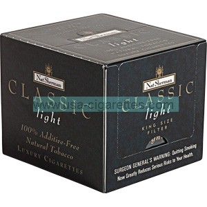 Taste Of Original Cigarettes Nat Sherman Classic Blue