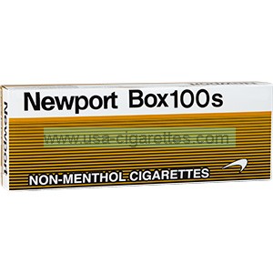 Newport Non-Menthol Gold 100's Cigarettes
