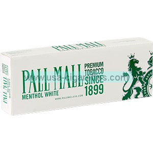 Pall Mall White King Cigarettes