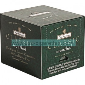 Cigarettes Nat Sherman Naturals Menthol