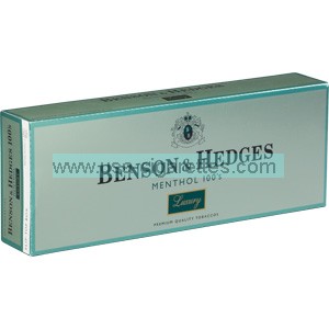 Benson & Hedges Luxury Menthol Cigarettes