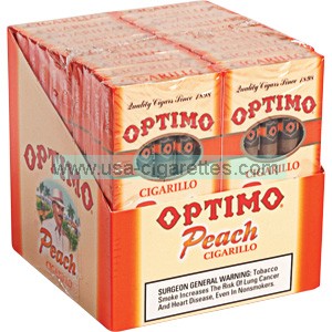 Optimo Cigarillos Peach cigar