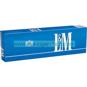 L&M Blue Pack 100's Cigarettes