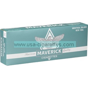 Maverick Menthol Silver 100's cigarettes