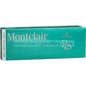 Montclair Menthol Gold 100's Cigarettes