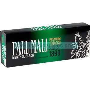 Pall Mall Menthol Black Cigarettes