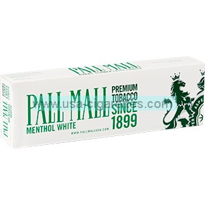 Pall Mall White 100's Cigarettes