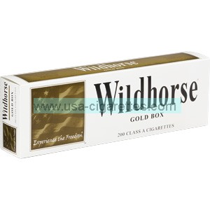 Wildhorse Gold Box Cigarettes